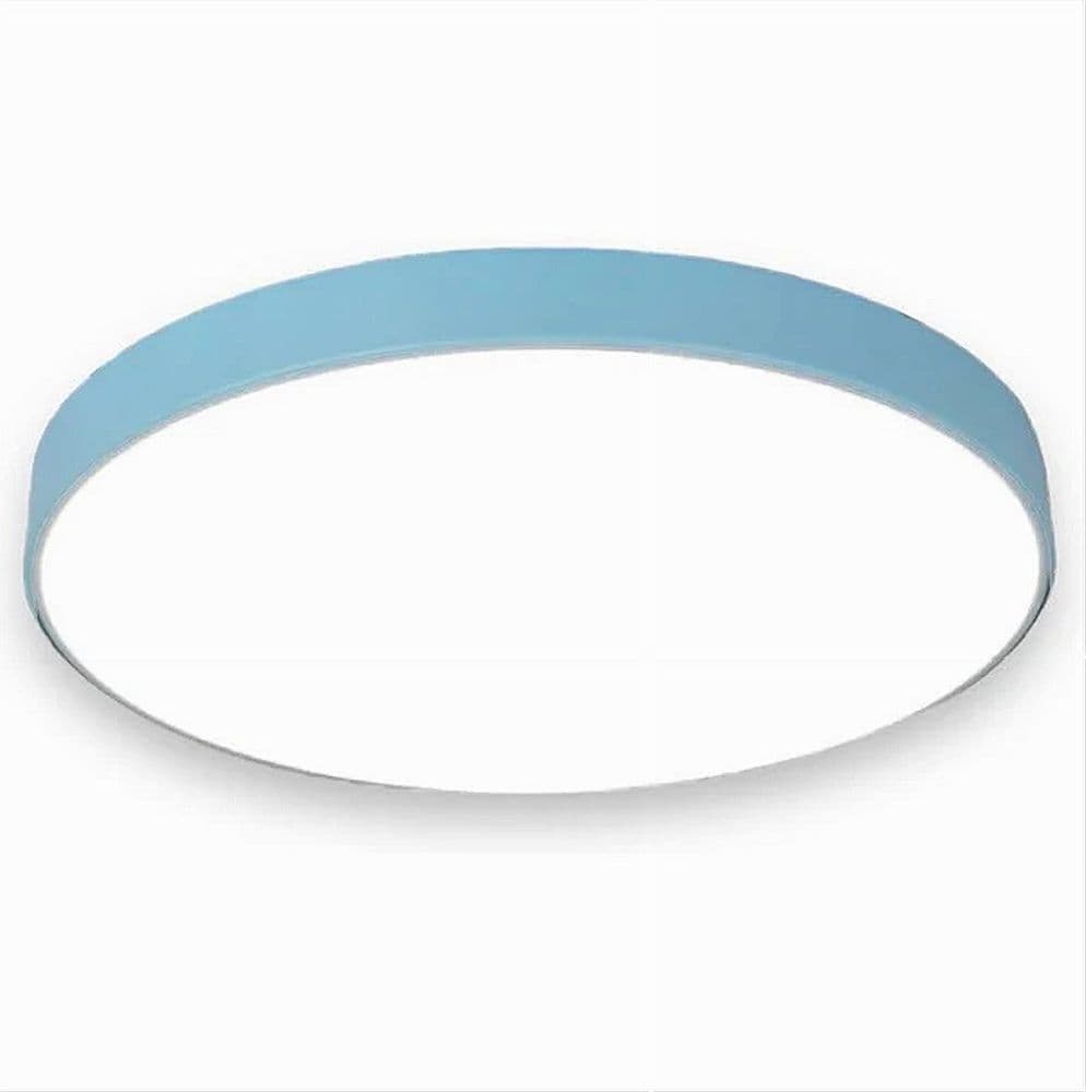 PLAFONIERA LED 70W ROTONDA LAMPADA SOFFITTO BLU/CELESTE LAMPADARIO LUCE FREDDA 02638 in Plafoniere Trade Shop italia - Napoli, commercioVirtuoso.it