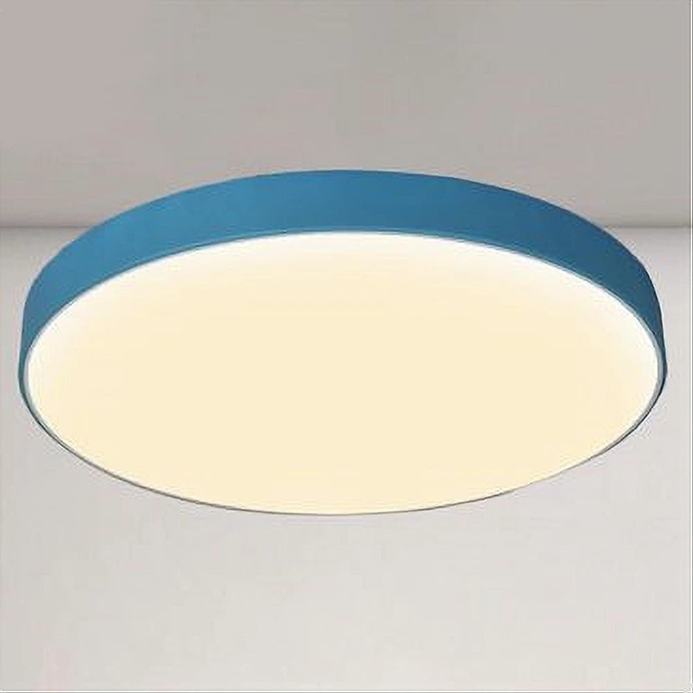 PLAFONIERA LED 70W ROTONDA LAMPADA SOFFITTO BLU/CELESTE LAMPADARIO LUCE NATURALE 02645 in Plafoniere Trade Shop italia - Napoli, commercioVirtuoso.it
