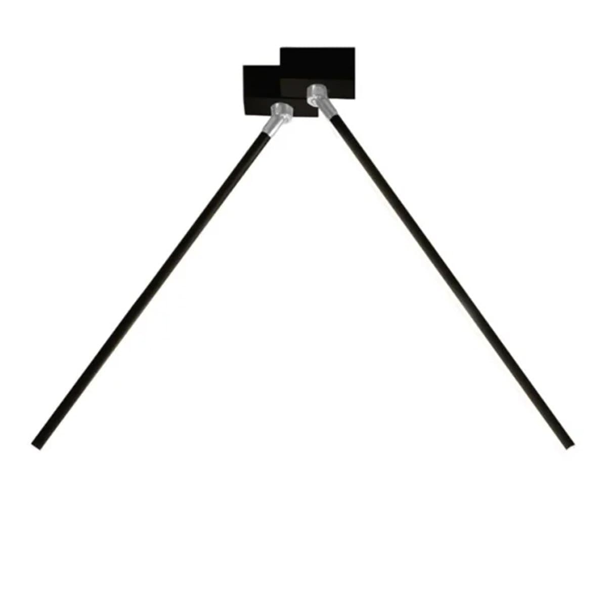 Plafoniera-led-Cattaneo-LUCILLA-905-PA2-60-80-100-3000K-NERO-lampada-parete-moderna-orientabile-modulo-led-integrato-dimmerabile