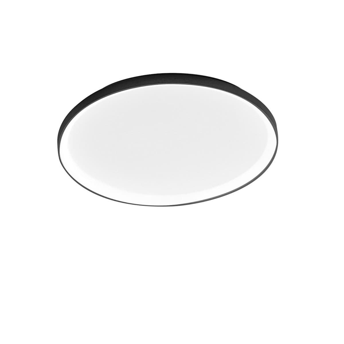 Plafoniera-led-Gea-Luce-KRIZIA-PM-N-38W-3000K-alluminio-nero-lampada-soffitto