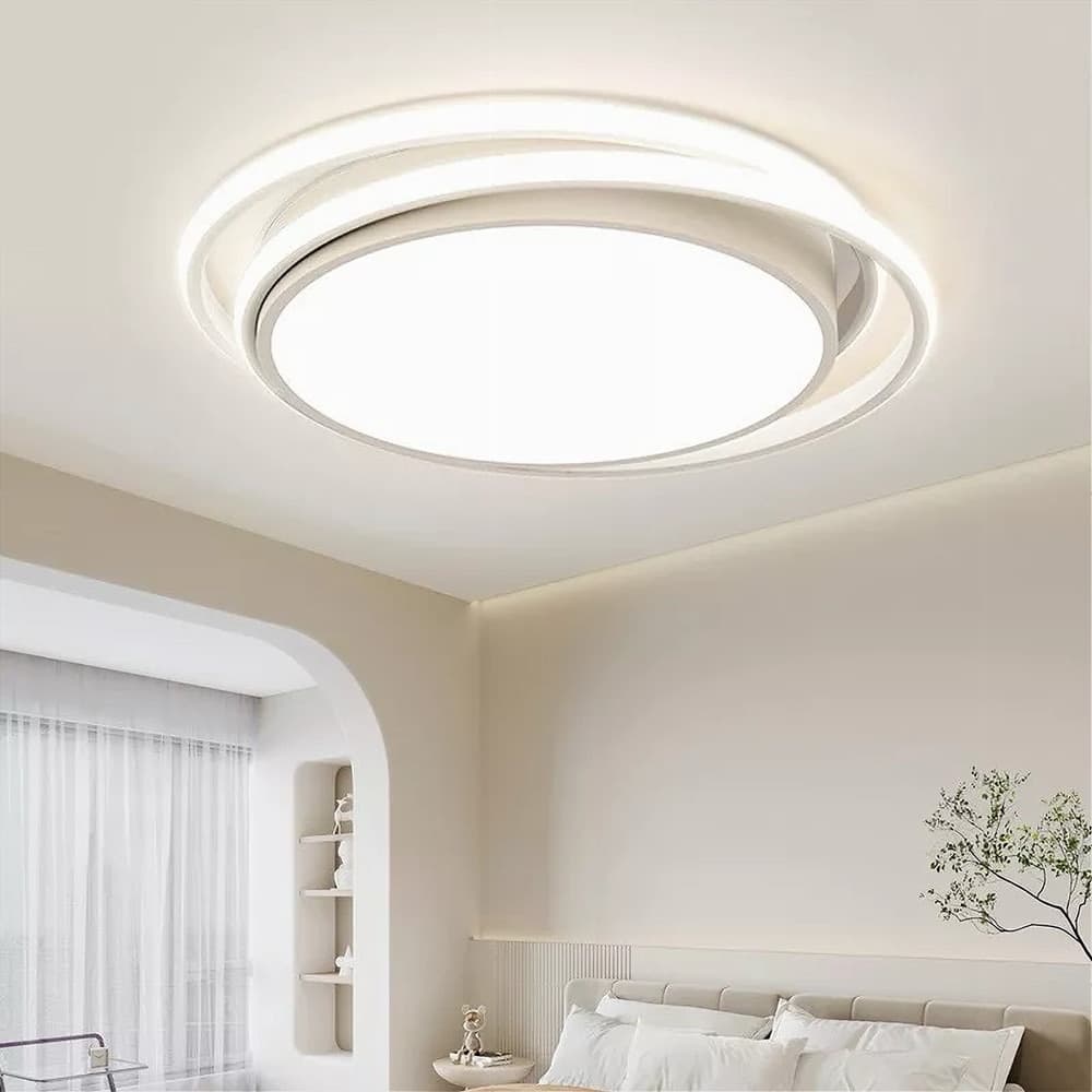 PLAFONIERA LED SOFFITTO CERCHIO 60W CIRCOLARE BIANCO MODERNO LUCE NATURALE 50156 in Plafoniere Trade Shop italia - Napoli, commercioVirtuoso.it