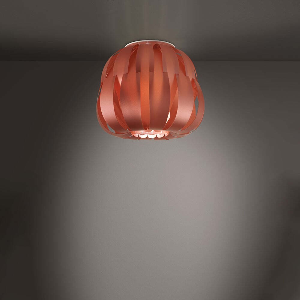 Plafoniera-Moderna-1-Luce-Queen-In-Polilux-Rame-D19-Made-In-Italy