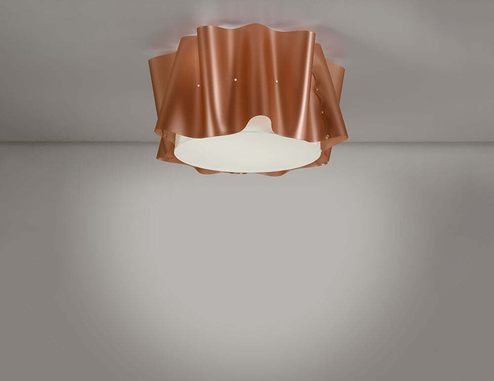 Plafoniera-Moderna-A-1-Luce-Folio-In-Polilux-Rame-D60-Made-In-Italy