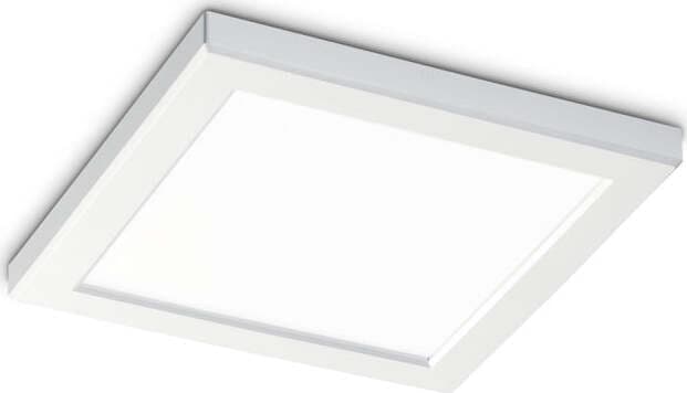 Plafoniera-Moderna-Aura-Materie-Plastiche-Bianco-Led-20W-3000K