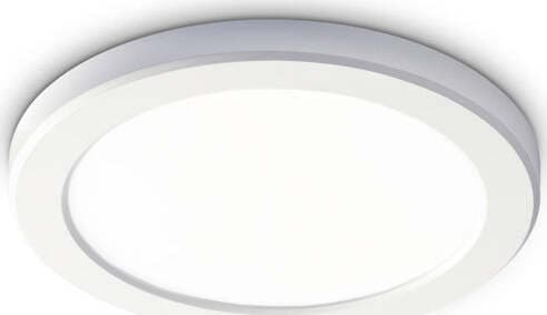 Plafoniera-Moderna-Aura-Materie-Plastiche-Bianco-Led-20W-4000K-D22Cm