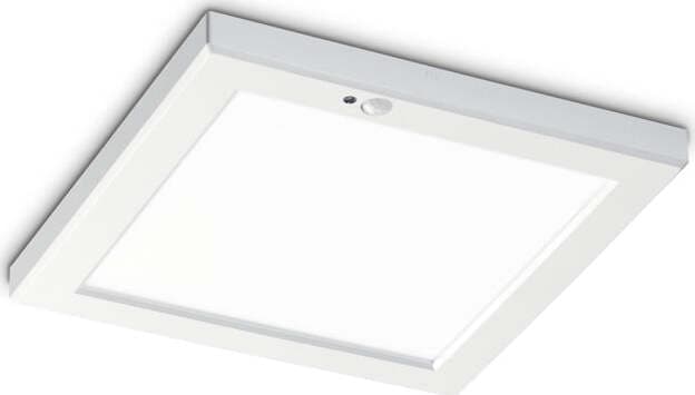 Plafoniera-Moderna-Aura-Materie-Plastiche-Bianco-Sensore-Led-20W-3000K