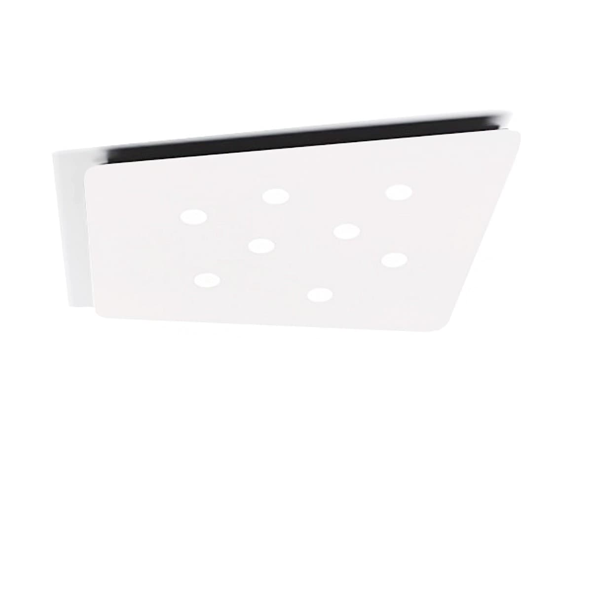 Plafoniera-moderna-Cattaneo-illuminazione-FUORISQUADRA-764-50PA-36W-LED-lampada-soffitto-dimmerabile-metallo-3040LM-3000°K-IP20