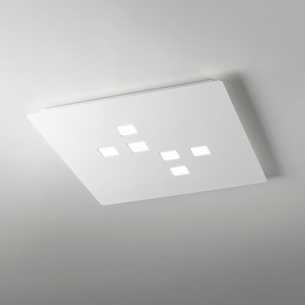 Plafoniera-moderna-Cattaneo-illuminazione-PLATEAU-773-40P-LED-27W-2280LM-3000°K-lampada-soffitto-parete-dimmerabile-IP20