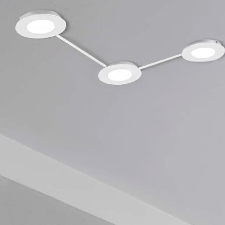 Plafoniera-moderna-Cattaneo-VINTAGE-876-3-PA-Gx53-LED-lampada-soffitto-parete-componibile-metallo-verniciato-interno