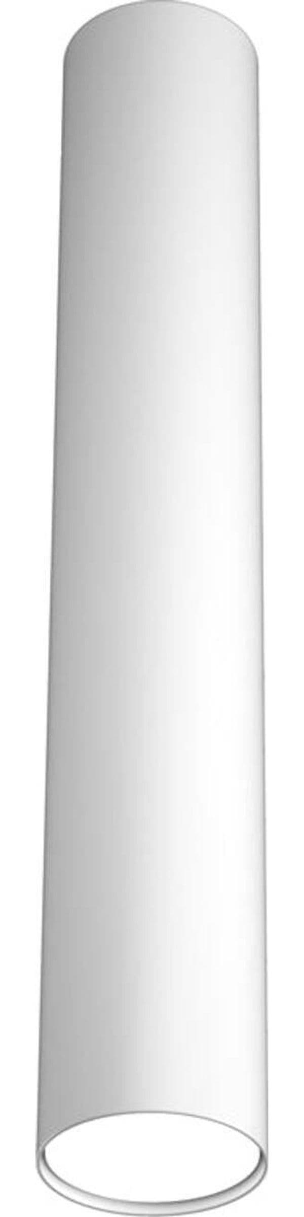 Plafoniera-Moderna-Cilindrica-Shape-Metallo-Bianco-1-Luce-Gx53-50Cm