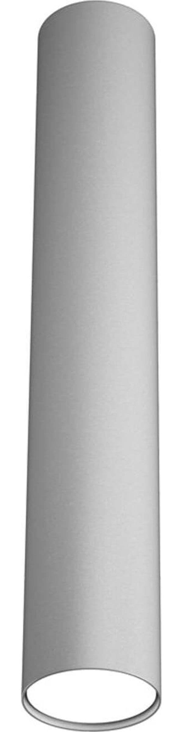 Plafoniera-Moderna-Cilindrica-Shape-Metallo-Grigio-1-Luce-Gx53-50Cm