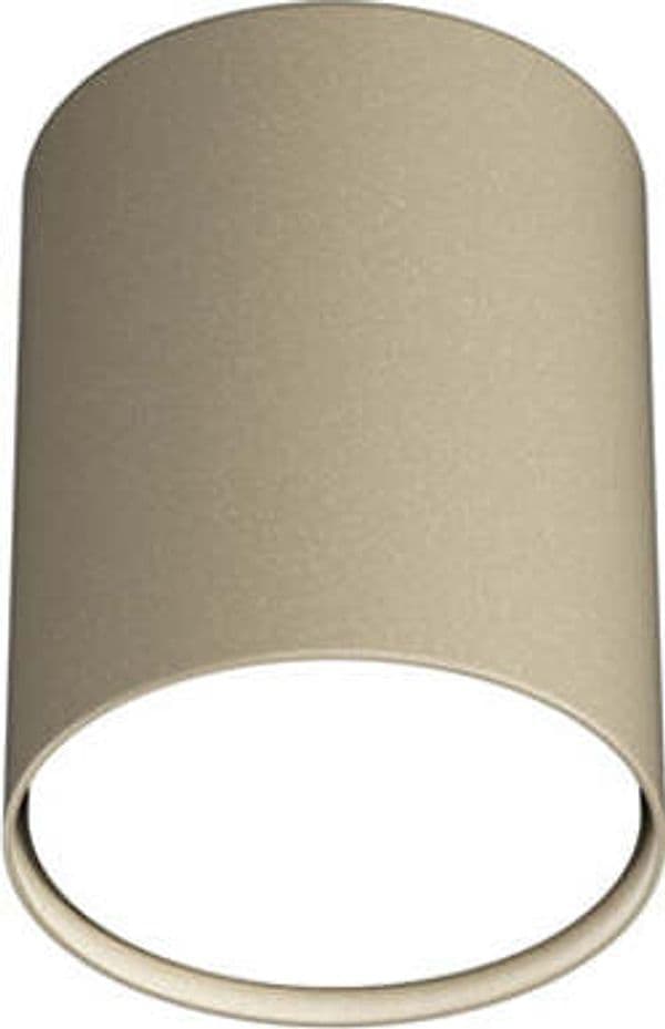 Plafoniera-Moderna-Cilindrica-Shape-Metallo-Sabbia-1-Luce-Gx53-10Cm