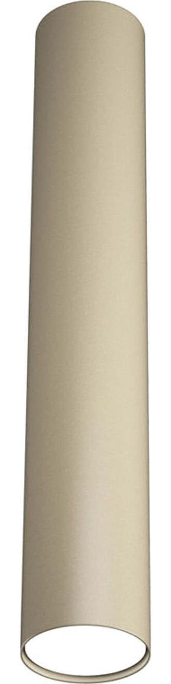 Plafoniera-Moderna-Cilindrica-Shape-Metallo-Sabbia-1-Luce-Gx53-50Cm