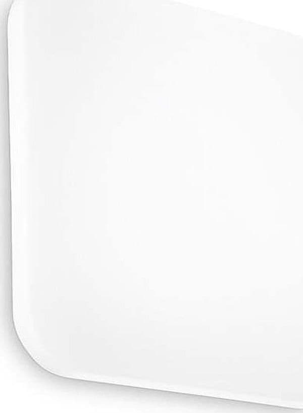 Plafoniera-Moderna-Clara-Metallo-Bianco-Led-17W-4000K-Luce-Calda