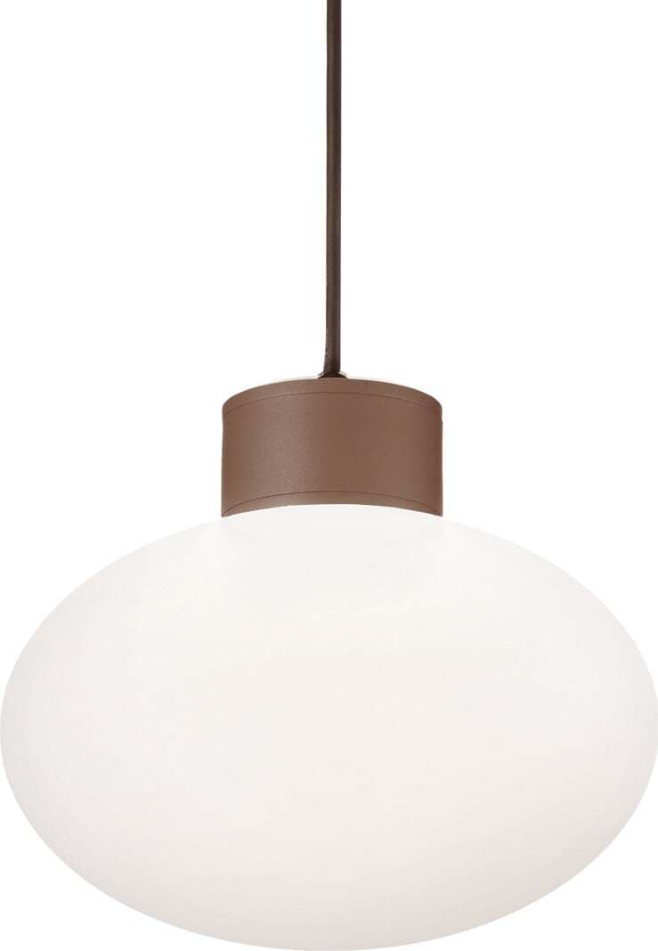 Plafoniera-Moderna-Clio-Alluminio-Coffee-1-Luce-E27-42W-Ip44