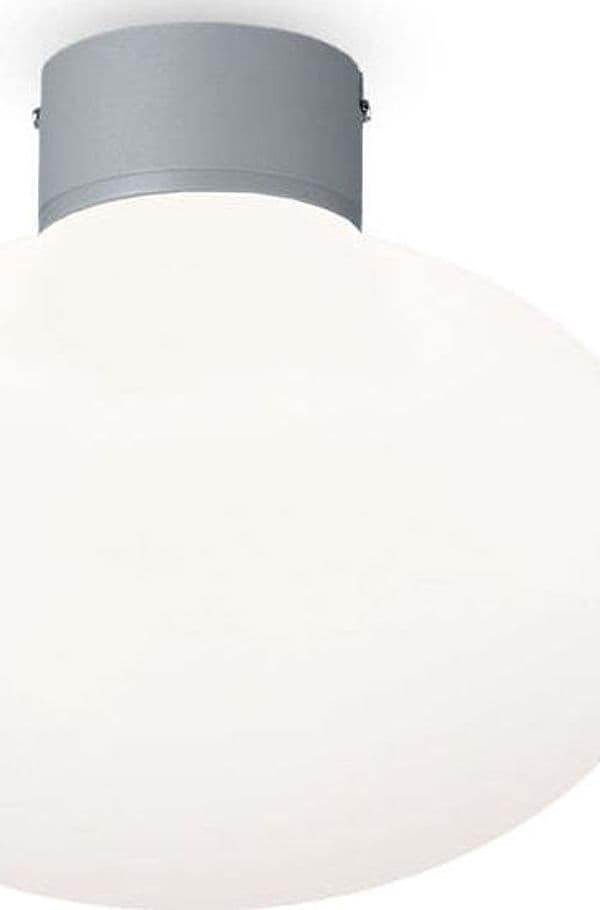 Plafoniera-Moderna-Clio-Alluminio-Grigio-1-Luce-E27