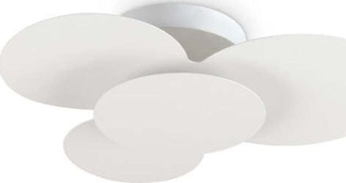 Plafoniera-Moderna-Cloud-Metallo-Bianco-Led-33W-3000K-Luce-Calda