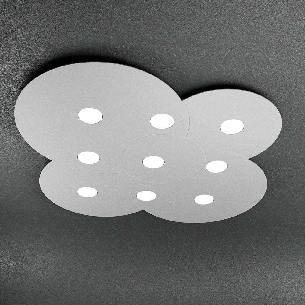 Plafoniera-Moderna-Cloud-Metallo-Grigio-9-Luci-Gx53
