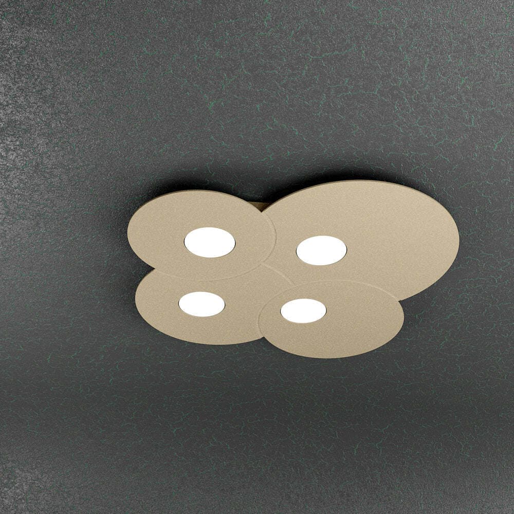 Plafoniera-Moderna-Cloud-Metallo-Sabbia-4-Luci-Gx53