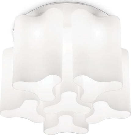 Plafoniera-Moderna-Compo-Metallo-Bianco-6-Luci-E27