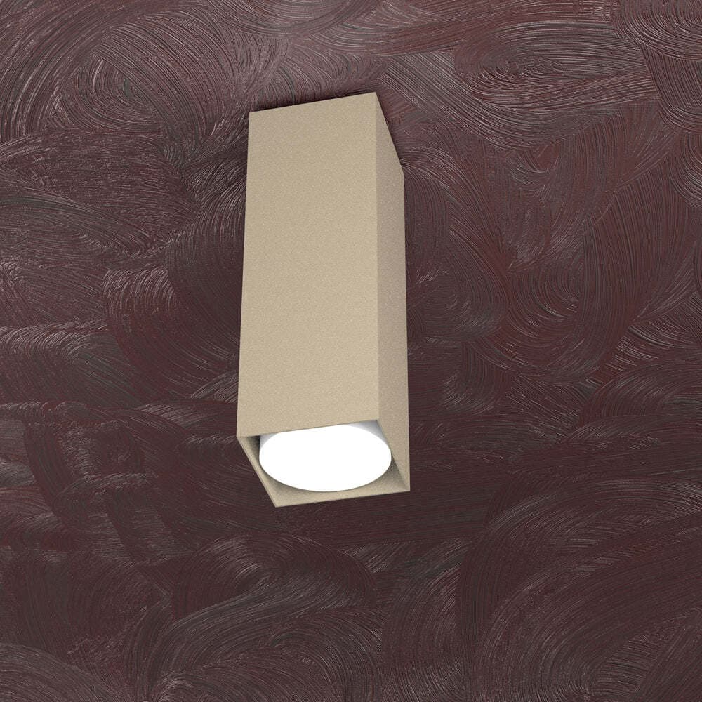 Plafoniera-Moderna-Cubica-Area-Metallo-Sabbia-Metallo-1-Luce-Gx53-25Cm