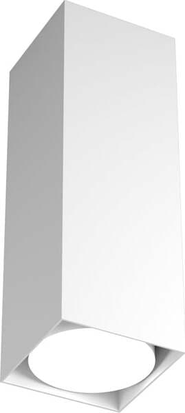 Plafoniera-Moderna-Cubica-Plate-Metallo-Bianco-1-Luce-Gx53-25Cm