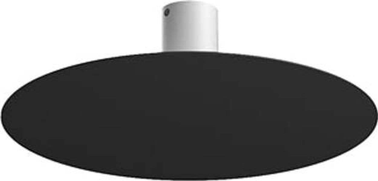 Plafoniera-Moderna-Disk-Metallo-Nero-5-Luci-Gx53