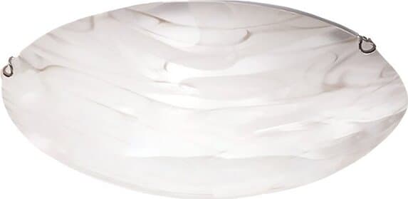 Plafoniera-moderna-DUE-P-STORM-2703-PLP-E27-LED-lampada-soffitto-parete-vetro-effetto-marmo