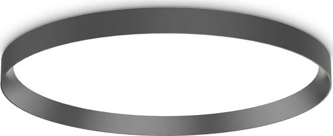 Plafoniera-Moderna-Fly-Alluminio-Materie-Plastiche-Nero-Led-53W-3000K-D60Cm