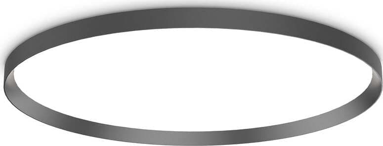 Plafoniera-Moderna-Fly-Alluminio-Materie-Plastiche-Nero-Led-65W-3000K-D90Cm