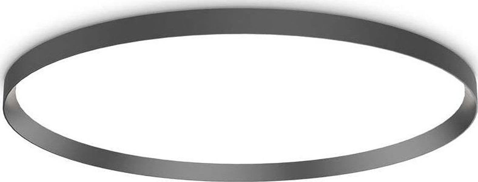 Plafoniera-Moderna-Fly-Alluminio-Materie-Plastiche-Nero-Led-65W-4000K-D90Cm