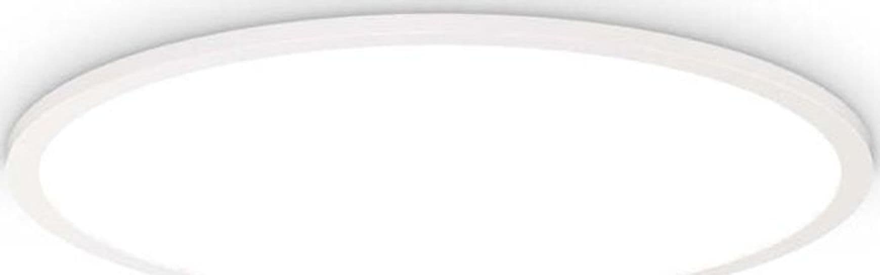 Plafoniera-Moderna-Fly-Slim-Alluminio-Plastiche-Bianco-Led-53W-3000K-D60Cm