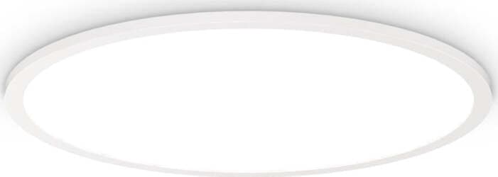 Plafoniera-Moderna-Fly-Slim-Alluminio-Plastiche-Bianco-Led-53W-3000K-D60Cm