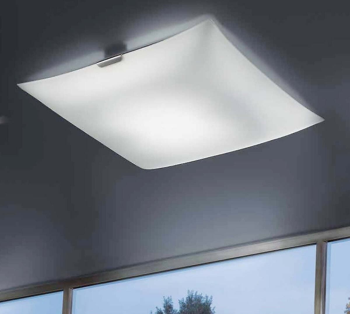 Plafoniera-moderna-Fratelli-Braga-GLASS-2081-PL60-LED-vetro-lampada-soffitto-dimmerabile