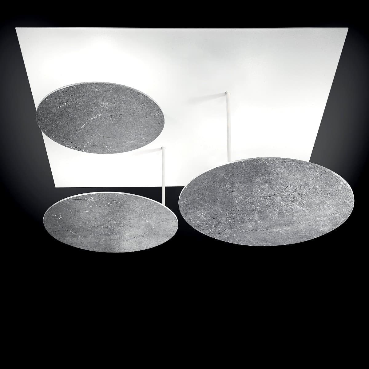 Plafoniera-moderna-Fratelli-Braga-ROTARY-2116-PL50-LED-orientabile-metallo-lampada-soffitto