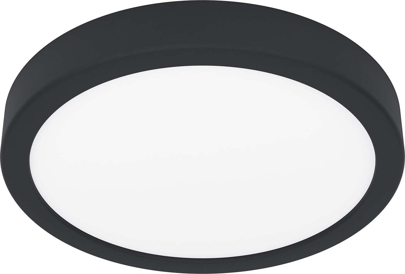 Plafoniera-Moderna-Fueva-5-Acciaio-Nero-Led-Integrato-17W-3000K-Ip44