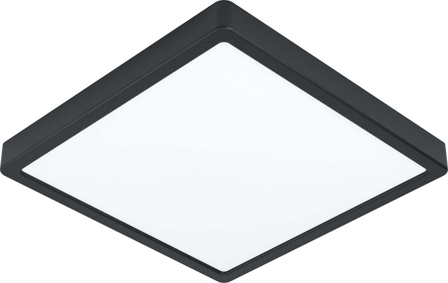 Plafoniera-Moderna-Fueva-5-In-Acciaio-Nero-Led-Integrato-20,5W-3000K-Ip44