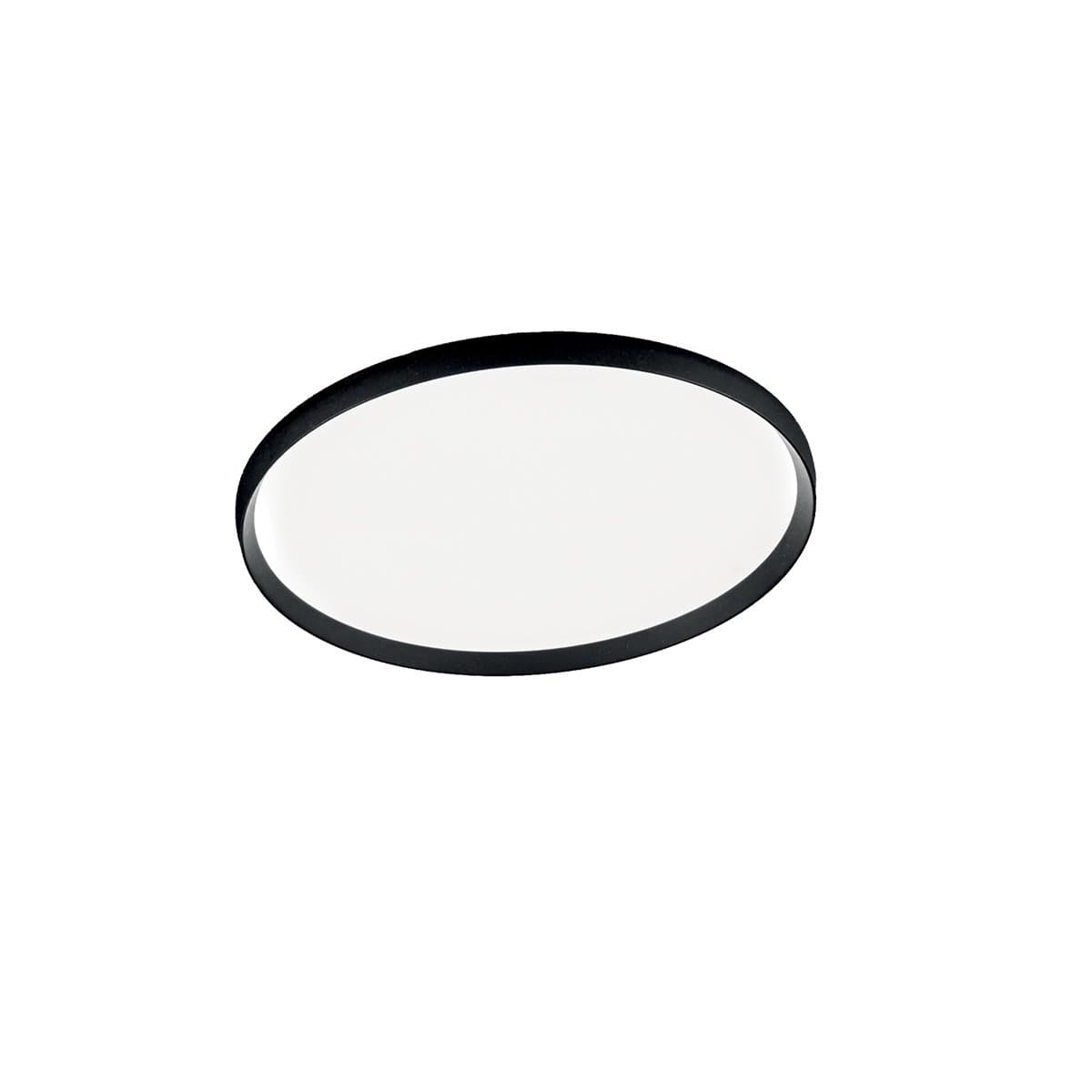 Plafoniera-moderna-Gea-Luce-ACELIA-PP-N-LED-alluminio-metacrilato-lampada-soffitto