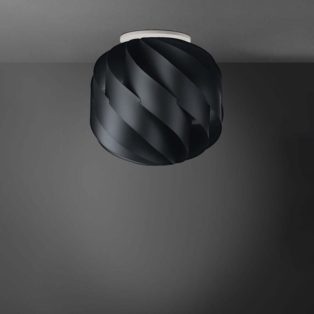 Plafoniera-Moderna-Globe-1-Luce-In-Polilux-Nero-D40-Made-In-Italy