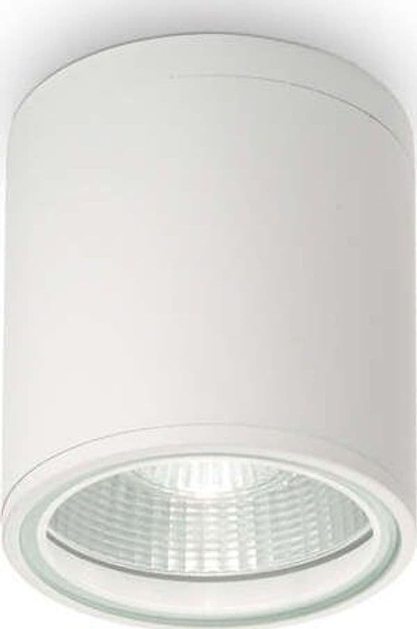 Plafoniera-Moderna-Gun-Alluminio-Bianco-1-Luce-Gu10