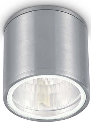 Plafoniera-Moderna-Gun-Alluminio-Cromo-1-Luce-Gu10