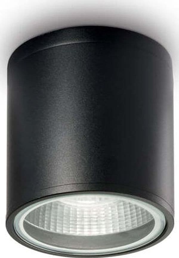 Plafoniera-Moderna-Gun-Alluminio-Nero-1-Luce-Gu10