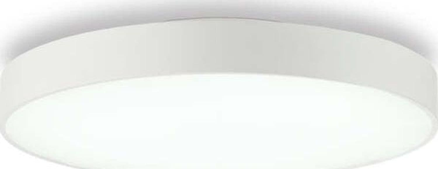 Plafoniera-Moderna-Halo-Alluminio-Bianco-Led-32W-3000K-Luce-Calda