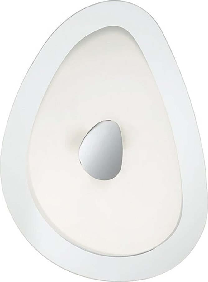 Plafoniera-moderna-Ideal-Lux-GEKO-PL3-018508-E27-LED-vetro-lampada-soffitto-parete