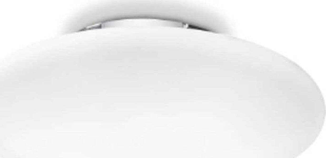 Plafoniera-moderna-Ideal-Lux-SMARTIES-BIANCO-PL3-032030-E27-LED-vetro-lampada-soffitto