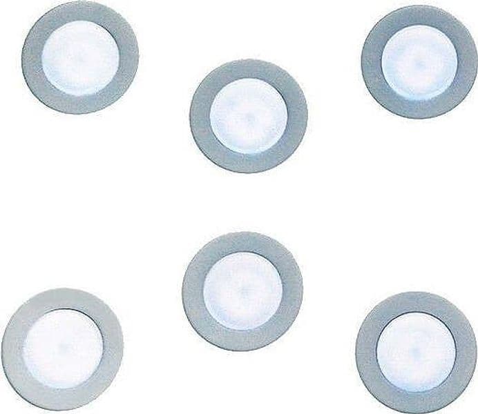 Plafoniera-moderna-Illuminando-DEMETRA-DEME6SLBNGR-GX53-LED-metallo-parete-soffitto