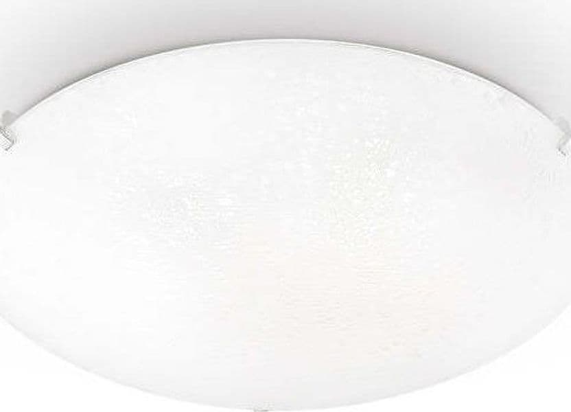 Plafoniera-Moderna-Lana-Vetro-Bianco-2-Luci-E27
