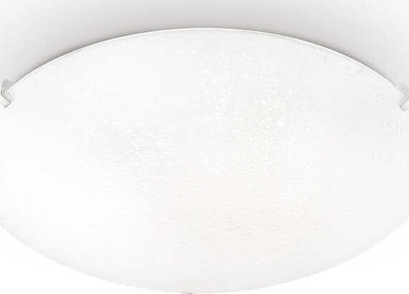 Plafoniera-Moderna-Lana-Vetro-Bianco-3-Luci-E27