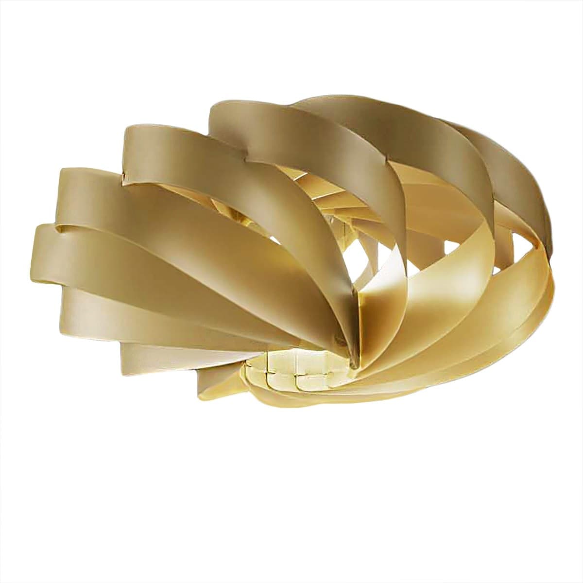 Plafoniera-moderna-Linea-Zero-FLAT-P-E27-LED-oro-polilux-lampada-soffitto