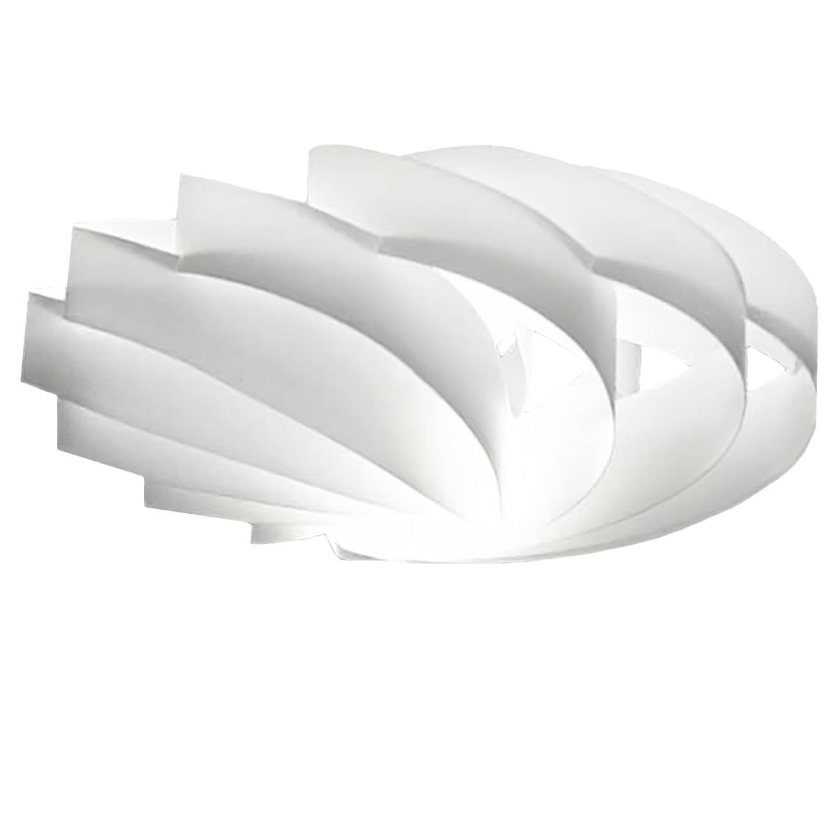 Plafoniera-moderna-Linea-Zero-FLAT-P-E27-LED-polilux-bianco-lampada-soffitto
